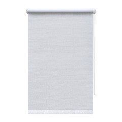 Рулонная штора блэкаут 50х160 см Decofest Каролина белая - фото 1