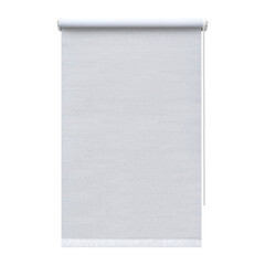 Изображение товара Рулонная штора блэкаут 120х160 см Decofest Каролина белая