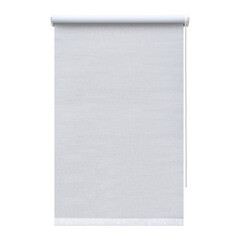 Изображение товара Рулонная штора блэкаут 140х175 см Decofest Каролина белая
