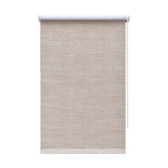 Изображение товара Рулонная штора блэкаут 40х160 см Decofest Каролина коричневая