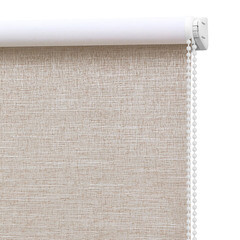 Рулонная штора блэкаут 60х160 см Decofest Каролина коричневая - фото 5