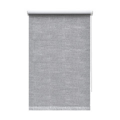 Изображение товара Рулонная штора блэкаут 40х160 см Decofest Каролина серая