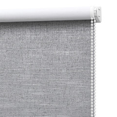 Рулонная штора блэкаут 60х160 см Decofest Каролина серая - фото 5