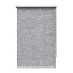 Изображение товара Рулонная штора блэкаут 70х160 см Decofest Каролина серая