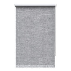Изображение товара Рулонная штора блэкаут 160х175 см Decofest Каролина серая