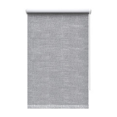 Рулонная штора блэкаут 180х175 см Decofest Каролина серая - фото 1