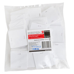 Бирка кабельная маркировочная EKF PROxima У-134 белая (100 шт.) - фото 3