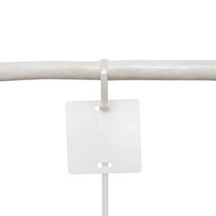 Бирка кабельная маркировочная EKF PROxima У-134 белая (100 шт.) - фото 6