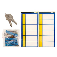 Щит распределительный встраиваемый EKF PROxima ЩРВ-48 металлический IP31 650х340х120 мм 48 модулей с замком - фото 10