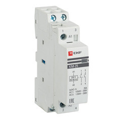 Контактор модульный EKF PROxima КМ 400 В 25 А тип AC 2НО (km-1-25-20) - фото 3