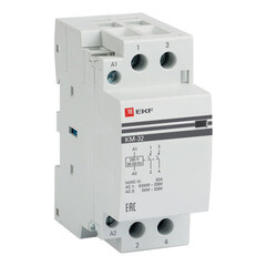 Контактор модульный EKF PROxima КМ 400 В 32 А тип AC 2НО (km-2-32-20) - фото 3