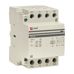 Контактор модульный EKF PROxima КМ 400 В 40 А тип AC 2НО+2НЗ (km-3-40-22) - фото 7