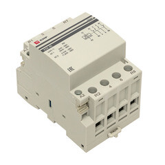 Контактор модульный EKF PROxima КМ 400 В 40 А тип AC 2НО+2НЗ (km-3-40-22) - фото 3