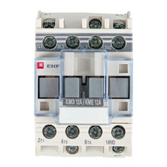 Контактор малогабаритный EKF PROxima КМЭ 220 В 12 А тип AC 1НО (ctr-s-12-220) - фото 1