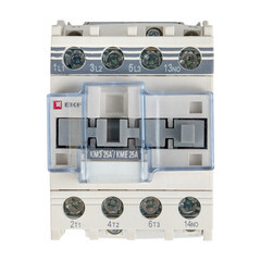 Изображение товара Контактор малогабаритный EKF PROxima КМЭ 220 В 25 А тип AC 1НО (ctr-s-25-220)