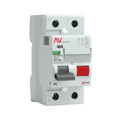 УЗО EKF Averes DV 40А 1P+N тип AC 100 мА 10 кА селективное (rccb-2-40-100-s-av) - фото 3