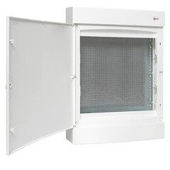 Щит слаботочный навесной EKF PROxima Unix пластиковый IP40 526х396х112 мм белый - фото 13