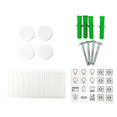 Щит слаботочный навесной EKF PROxima Unix пластиковый IP40 651х396х112 мм белый - фото 5