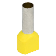 Наконечник штыревой втулочный изолированный EKF PROxima НШВИ(2) 14 мм х 6 кв. мм двойной (50 шт.) - фото 2