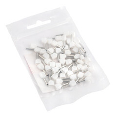 Наконечник штыревой втулочный изолированный EKF PROxima НШВИ(2) 8 мм х 0,5 кв. мм (50 шт.) - фото 4