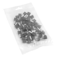 Наконечник штыревой втулочный изолированный EKF PROxima НШВИ(2) 12 мм х 4 кв. мм (50 шт.) - фото 3