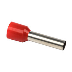 Наконечник штыревой втулочный изолированный EKF PROxima НШВИ 18 мм х 10 кв. мм (50 шт.) - фото 1