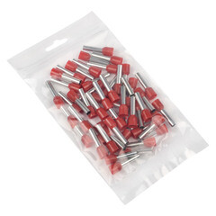 Наконечник штыревой втулочный изолированный EKF PROxima НШВИ 18 мм х 10 кв. мм (50 шт.) - фото 3