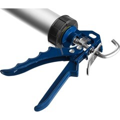 Пистолет для герметика металлический закрытый 600 мл Зубр Профессионал (06633-60) - фото 2