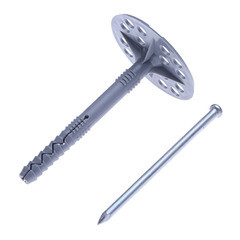 Дюбель для теплоизоляции Daxmer 10х90 мм металлический гвоздь (30 шт.) - фото 2