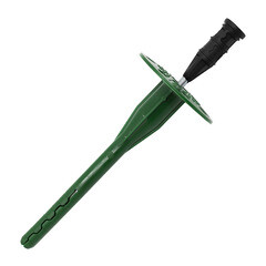 Изображение товара Дюбель для теплоизоляции Daxmer 10х140 мм металлический гвоздь с термоголовкой (250 шт.)