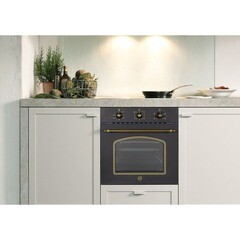 Духовой шкаф электрический встраиваемый MBS DE-607BL 594 мм черный - фото 14