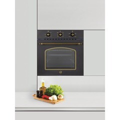 Духовой шкаф электрический встраиваемый MBS DE-607BL 594 мм черный - фото 11