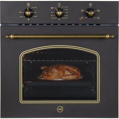 Духовой шкаф электрический встраиваемый MBS DE-607BL 594 мм черный - фото 9