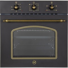 Духовой шкаф электрический встраиваемый MBS DE-607BL 594 мм черный