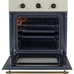 Духовой шкаф электрический встраиваемый MBS DE-606IV 594 мм слоновая кость - фото 19