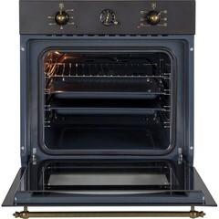 Духовой шкаф электрический встраиваемый MBS DE-606BL 594 мм черный - фото 19