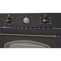 Духовой шкаф электрический встраиваемый MBS DE-606BL 594 мм черный - фото 18