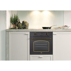 Духовой шкаф электрический встраиваемый MBS DE-606BL 594 мм черный - фото 15