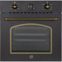 Духовой шкаф электрический встраиваемый MBS DE-606BL 594 мм черный