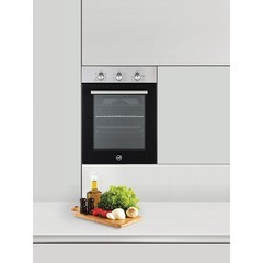 Духовой шкаф электрический встраиваемый MBS DE-452 594 мм черный/металлик - фото 12