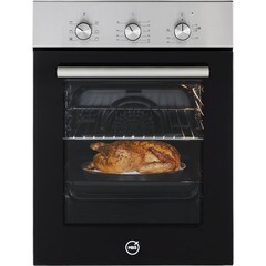 Духовой шкаф электрический встраиваемый MBS DE-452 594 мм черный/металлик - фото 10