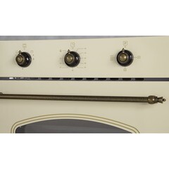 Духовой шкаф газовый встраиваемый MBS DG-607IV 594 мм слоновая кость - фото 19