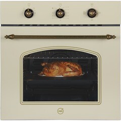 Духовой шкаф газовый встраиваемый MBS DG-607IV 594 мм слоновая кость - фото 11