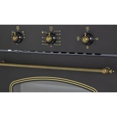 Духовой шкаф газовый встраиваемый MBS DG-607BL 594 мм черный - фото 9