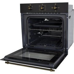 Духовой шкаф газовый встраиваемый MBS DG-607BL 594 мм черный - фото 12