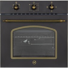 Духовой шкаф газовый встраиваемый MBS DG-607BL 594 мм черный