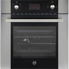 Духовой шкаф газовый встраиваемый MBS DG-602 594 мм черный/металлик - фото 1