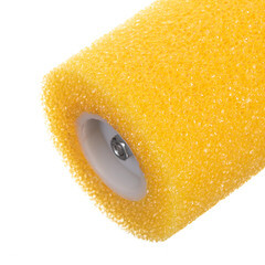 Валик поролон структурный гладкий 230 мм d80 мм с ручкой Matrix - фото 4