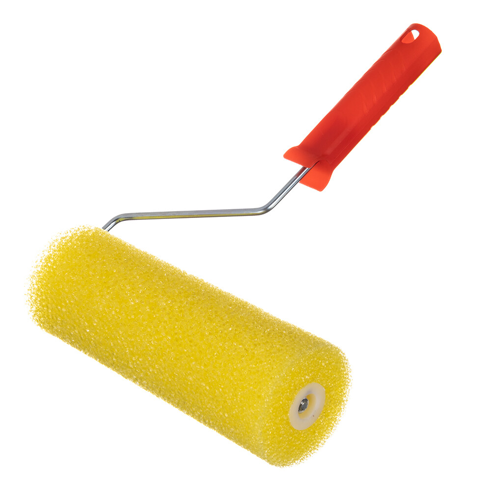 Изображение товара Валик поролон структурный шероховатый 230 мм d80 мм с ручкой Matrix Изображение товара Валик поролон структурный шероховатый 230 мм d80 мм с ручкой Matrix