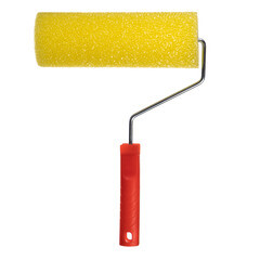 Валик поролон структурный шероховатый 230 мм d80 мм с ручкой Matrix - фото 2